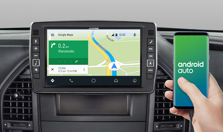 Online Navigation with Android Auto - X902D-V447